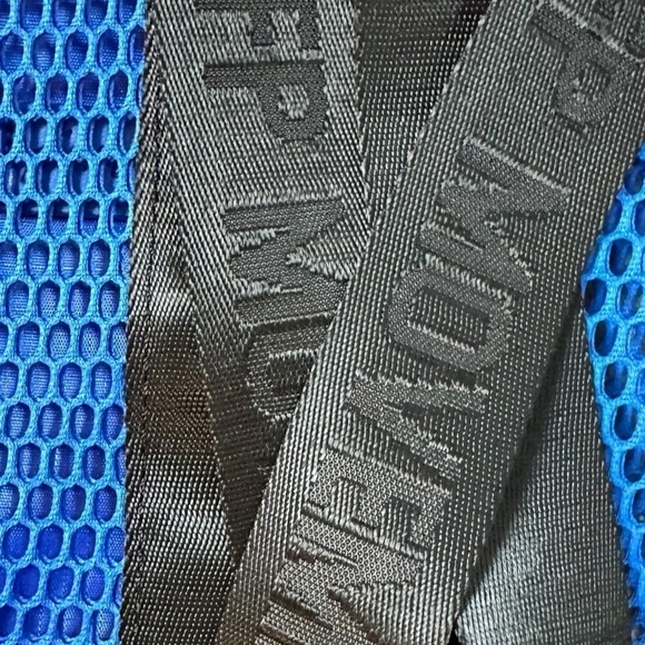 Free People FP Movement Mini Mesh Sling Bag in Lapis Royal Blue NWOT New - Picture 13 of 16